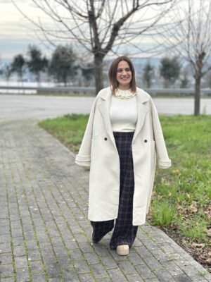 Sobretudo Oversized Pérola